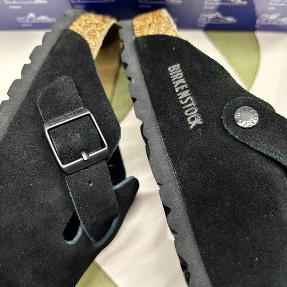 Birkenstock Boston narrow | Cork footbed and suede upper - Picture 4 of 4